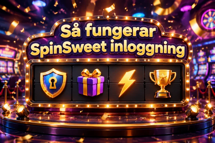 Så fungerar SpinSweet inloggning