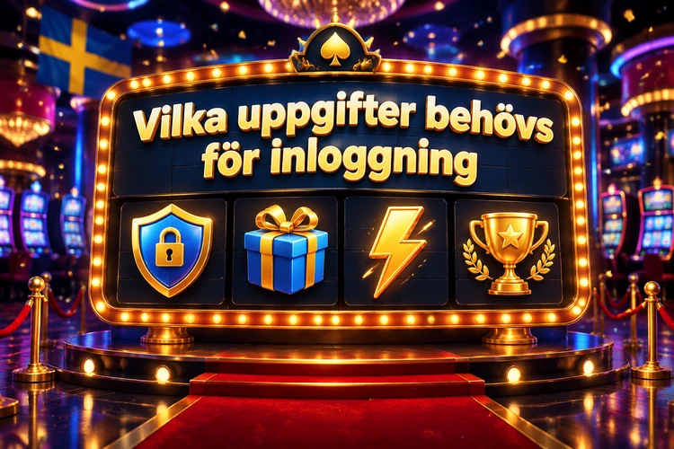 Vilka uppgifter behövs för inloggning