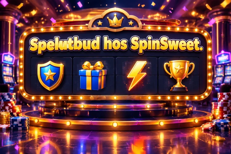 Spelutbud hos SpinSweet